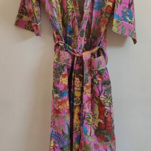 Pink Frida Cotton Kimono