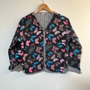 Mirava Reversible Cotton Quilted Jacket